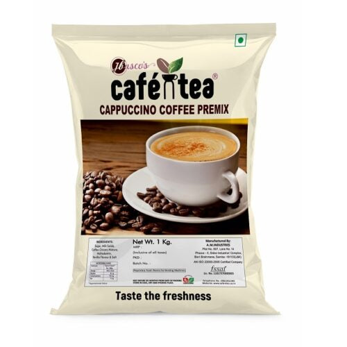Cappuccino Coffee Premix (20 packs) by CafenTea, 1 KG