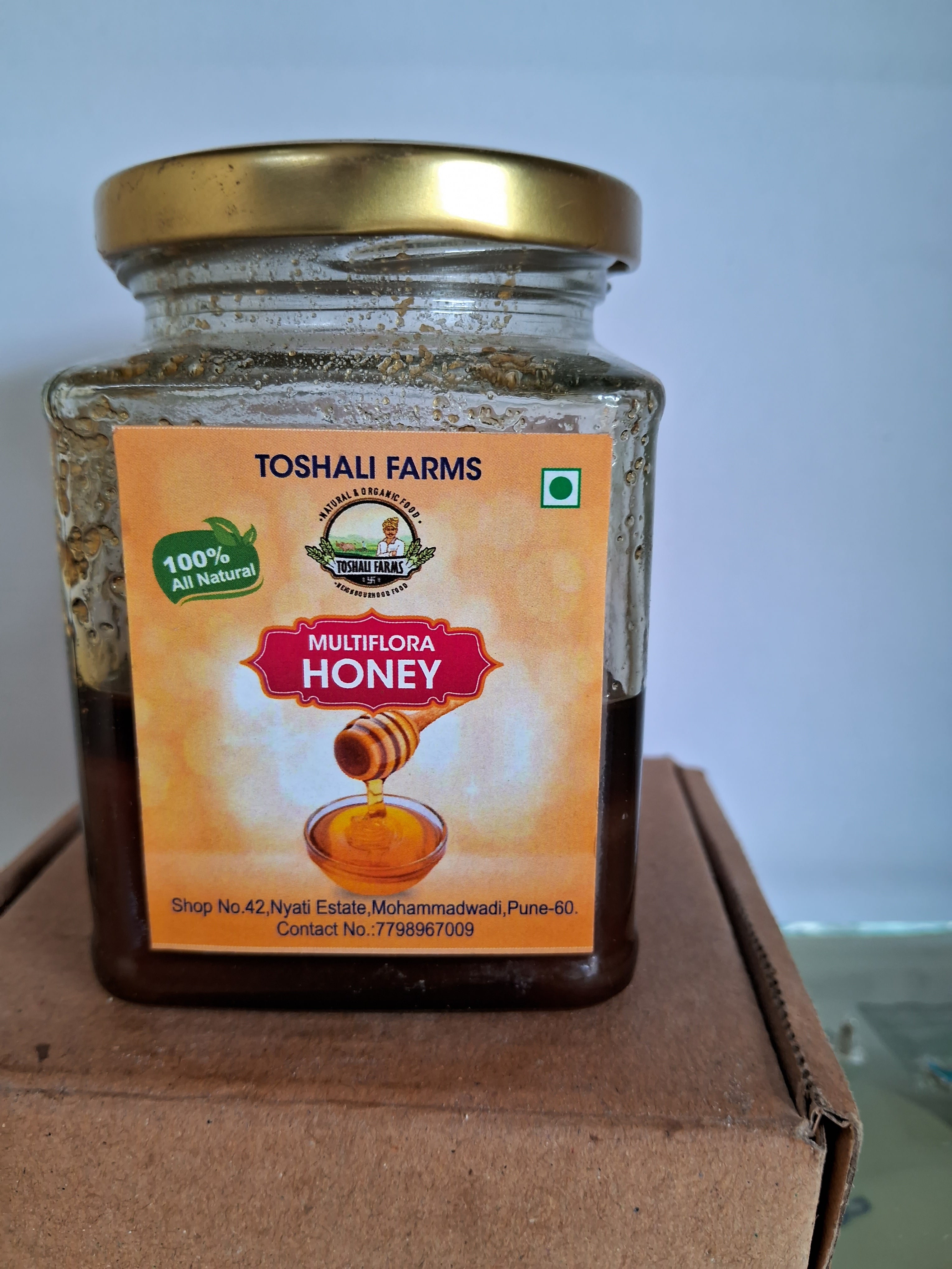 Multiflora Organic Honey, 200 Grams