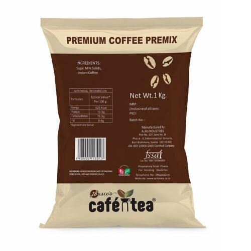 Premium Coffee Premix (20 packs) by CafenTea, 1 KG