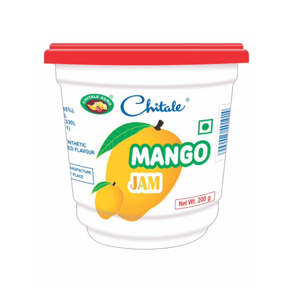Chitale Bandhu Mango Jam, 200 Grams (7 OZ)