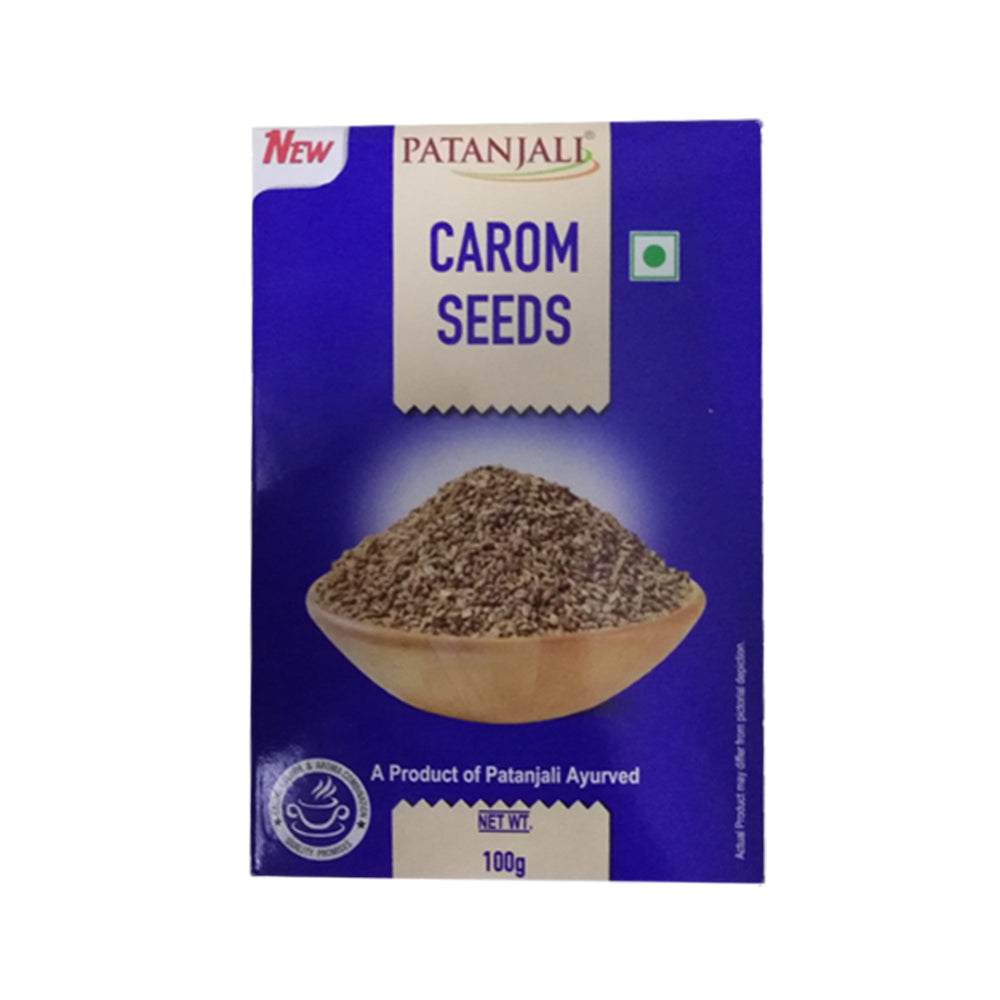 Patanjali Ajwon (Carom) Seeds, 100 Grams (3.5 OZ)