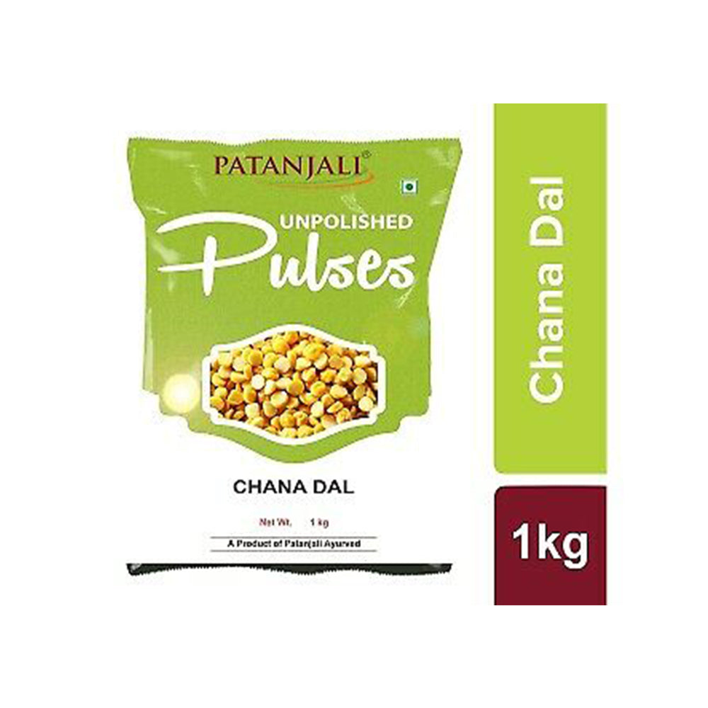 Patanjali Chana Daal, 1 KG (2.2 LB)