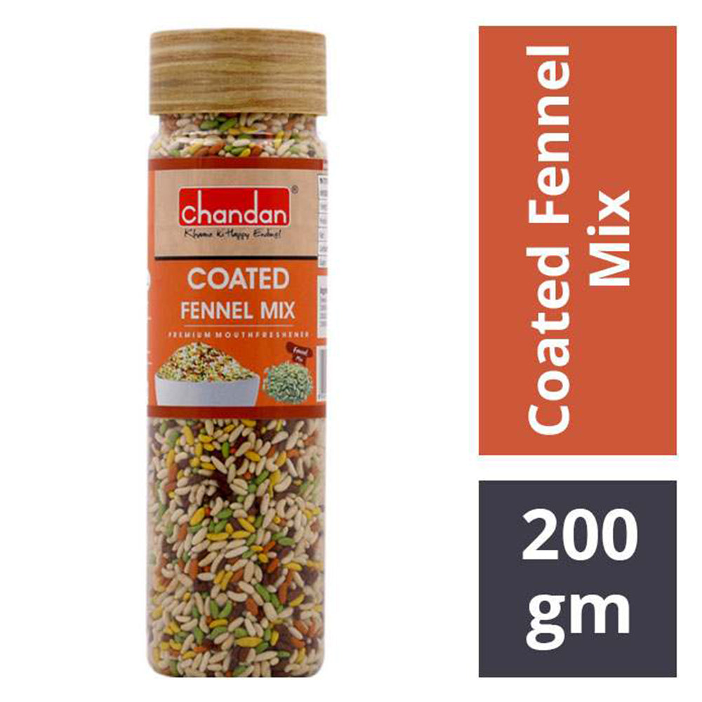 Chandan Coated Fennel Mix, 200 Grams (7 OZ)