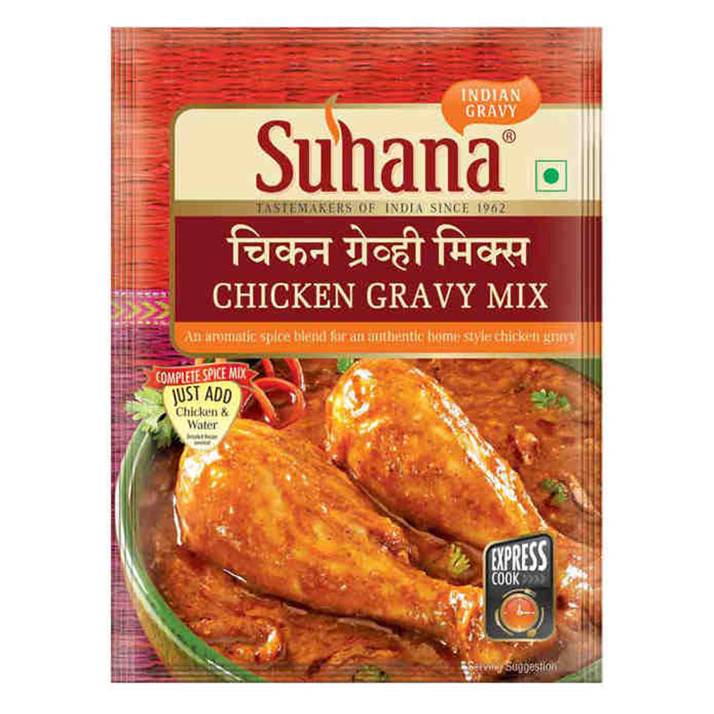 Suhana Chicken Gravy Mix, 100 Grams (3.5 OZ)