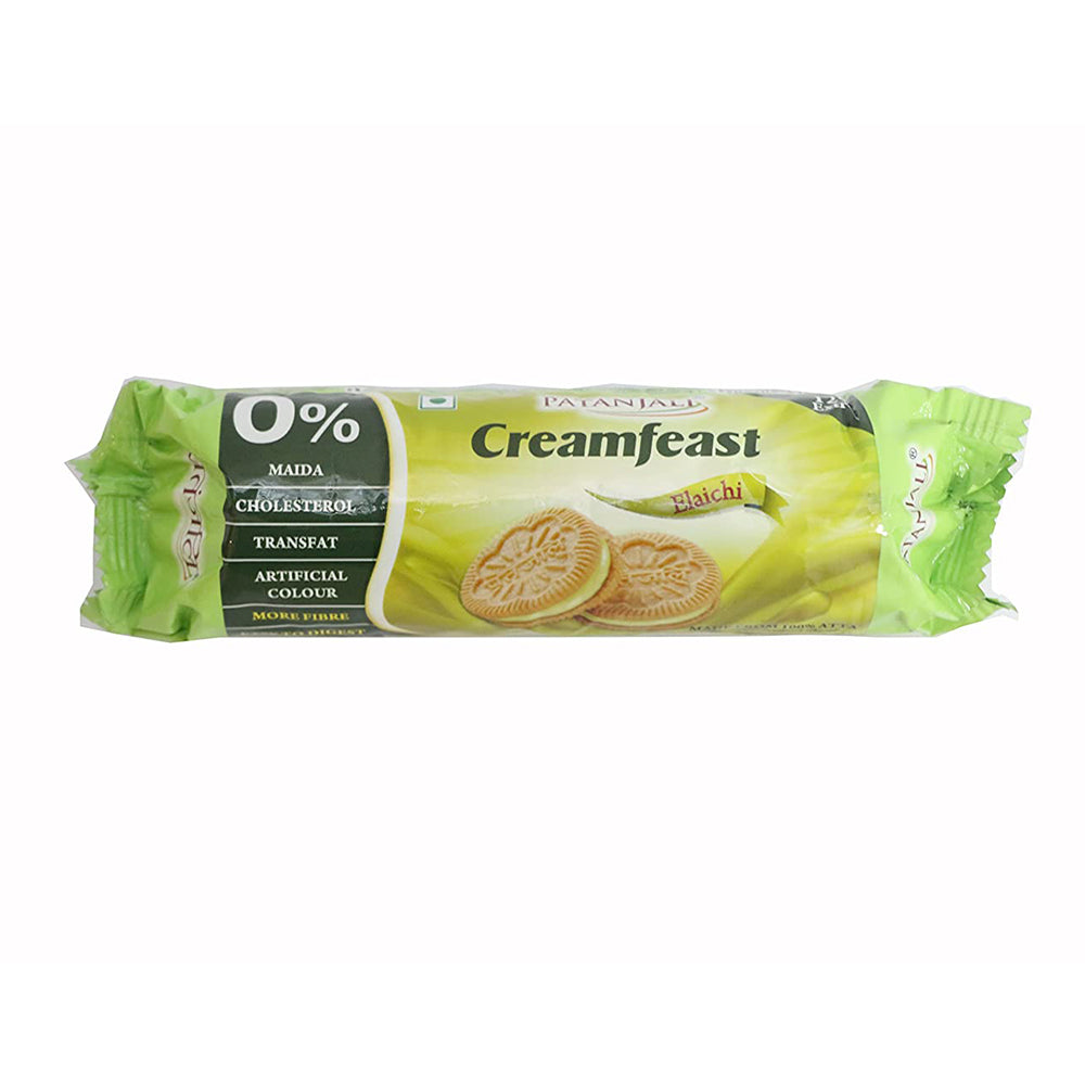 Patanjali Creamfeast Elaichi Biscuits (10), 750 Grams (27 OZ) – iMartShoppe