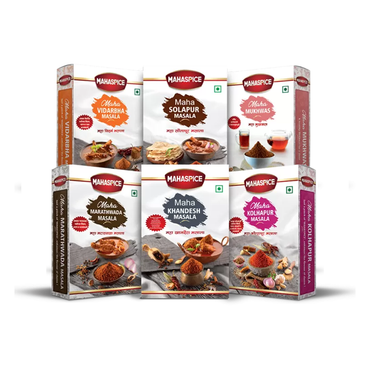 Deccan and Coastal Combo Spices by Mahaspice (600 gm)