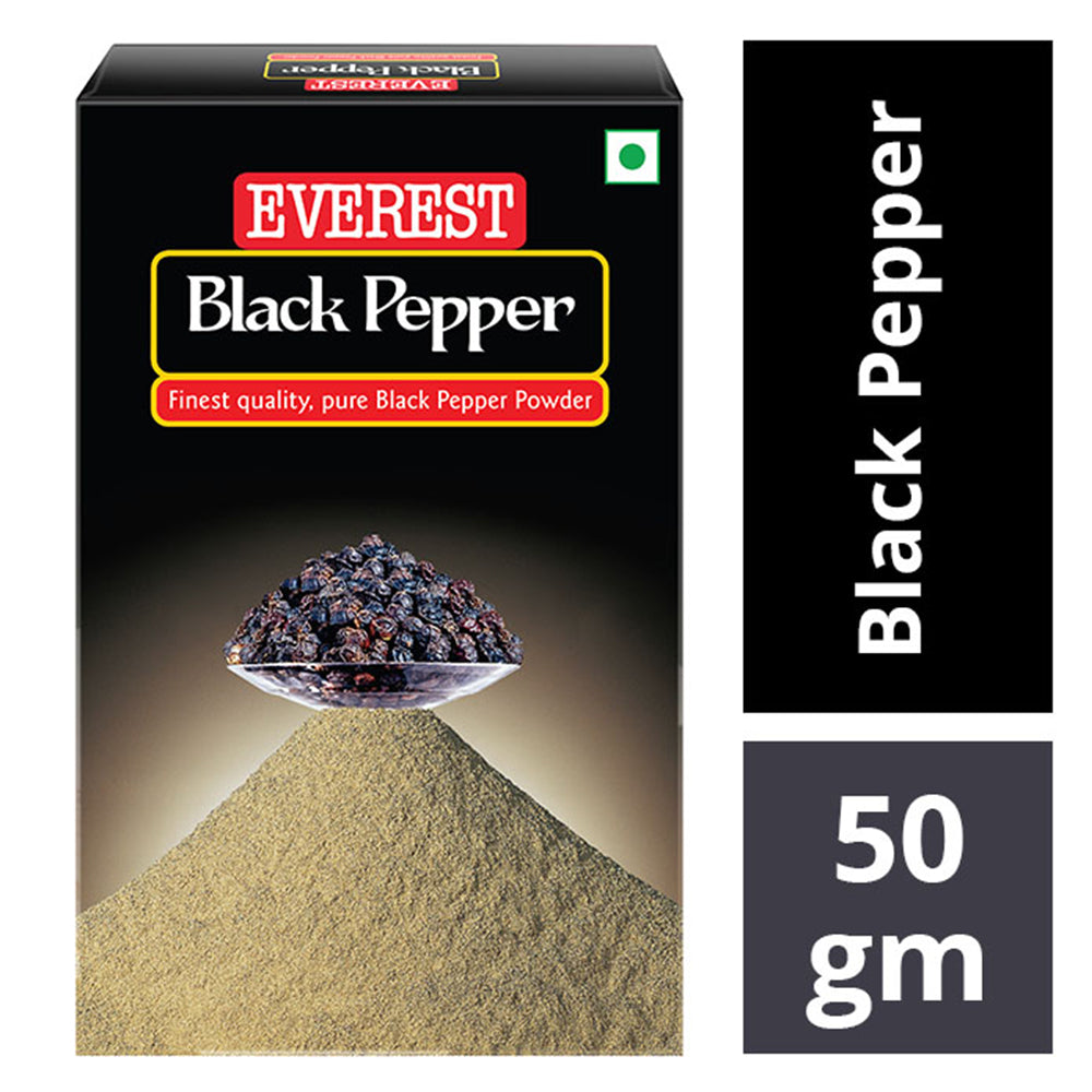 Everest Black Pepper Powder, 50 Grams (2 OZ)