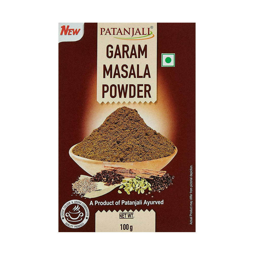 Patanjali Garam Masala Powder, 100 Grams (3.5 OZ)