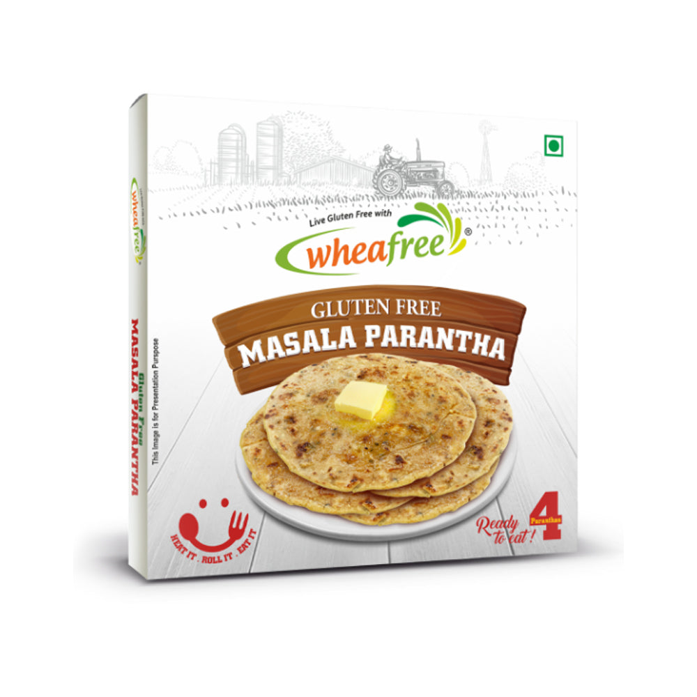 Masala Paratha (Gluten Free, WheaFree), 4 pc