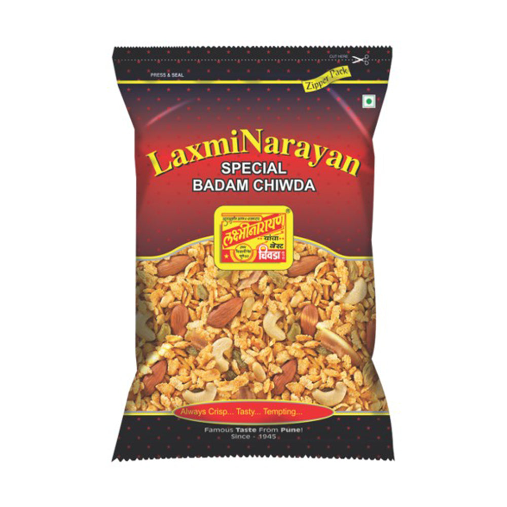 Laxmi Narayan Special Badam Chiwda, 500 Grams (17.6 OZ)