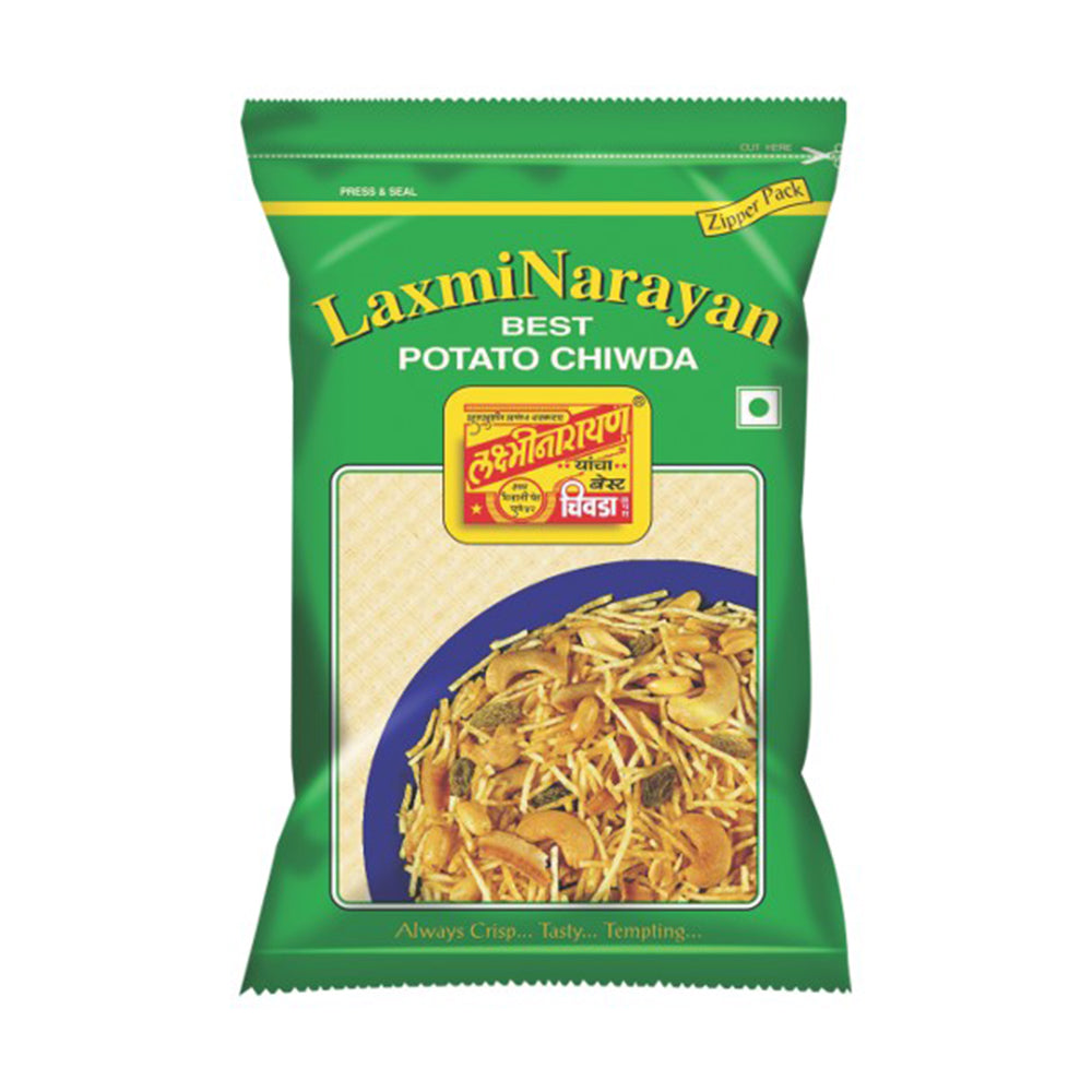 Laxmi Narayan Potato Chiwda, 500 Grams (17.6 OZ)