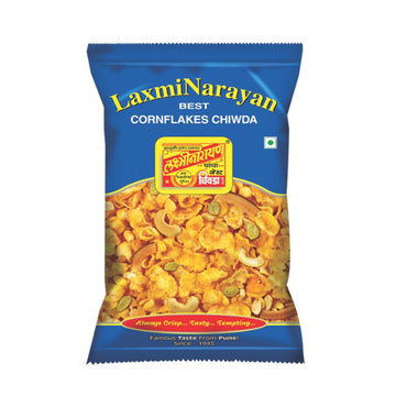 Laxmi Narayan Corn flakes Chiwda, 500 Grams (17.6 OZ)