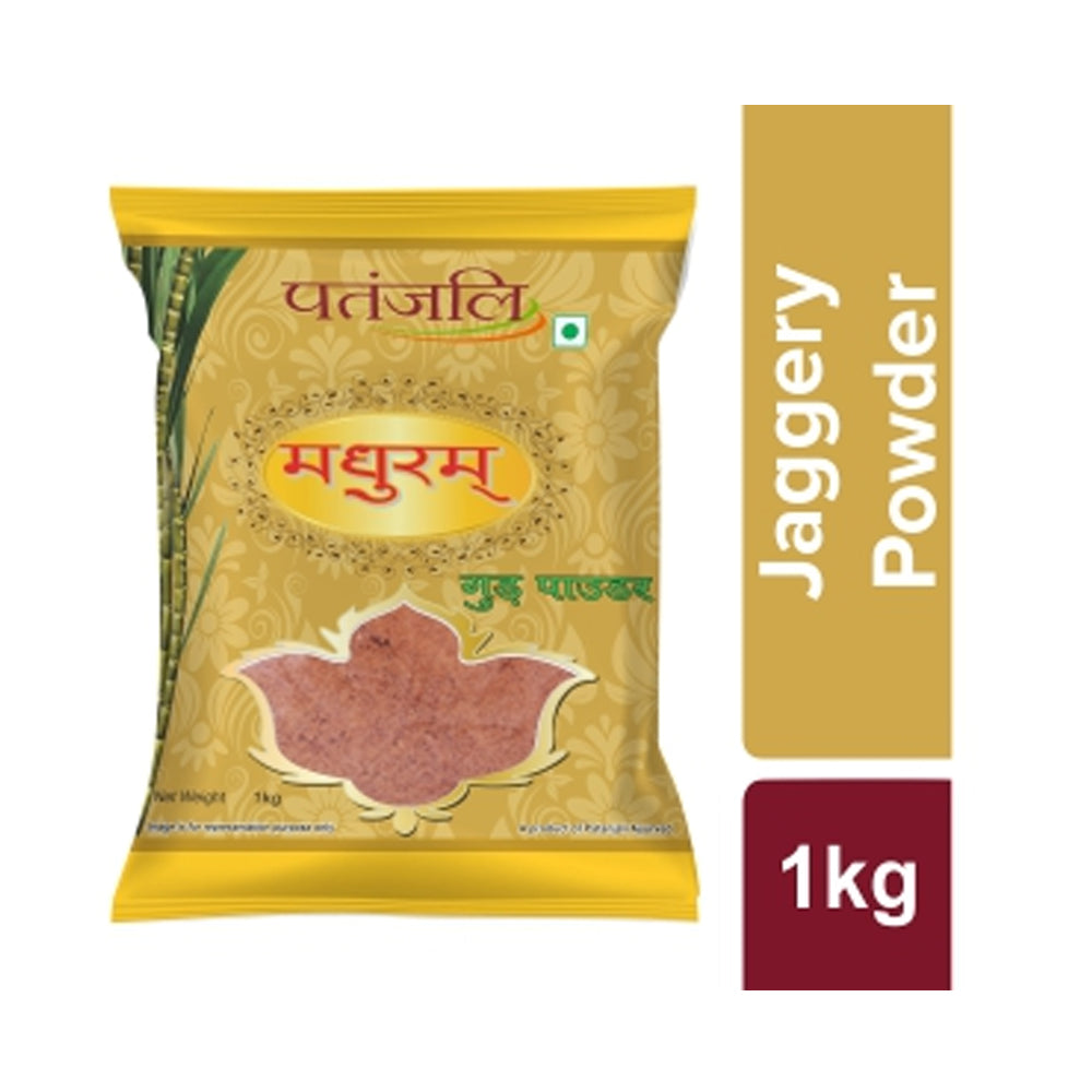 Patanjali Madhuram Jaggery (Gul) Powder, 1 KG (2.2 LB)