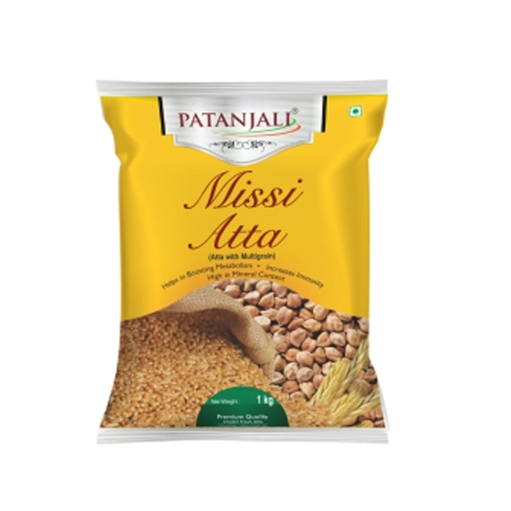 Patanjali Missi Atta, 1 KG (2.2 LB)