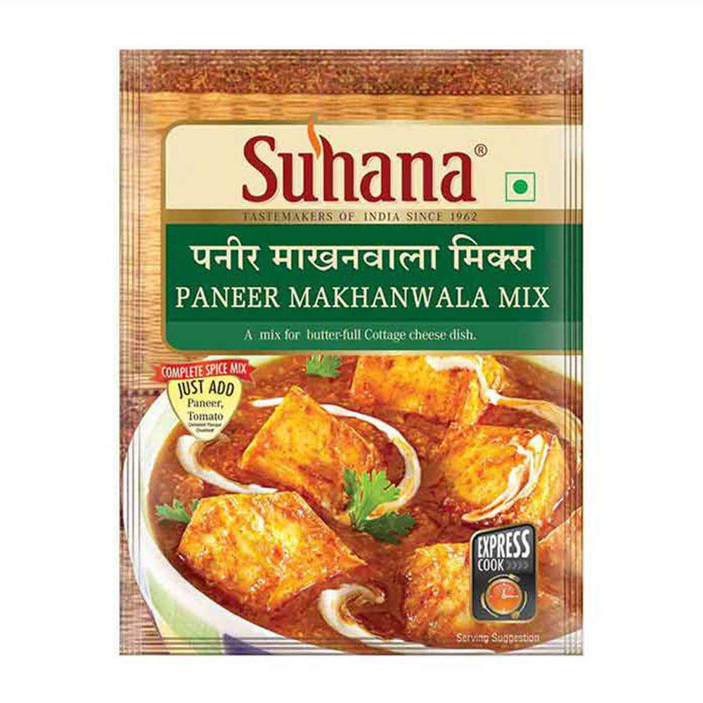 Suhana Paneer Makhanwala Mix Masala, 50 Grams (2 OZ)