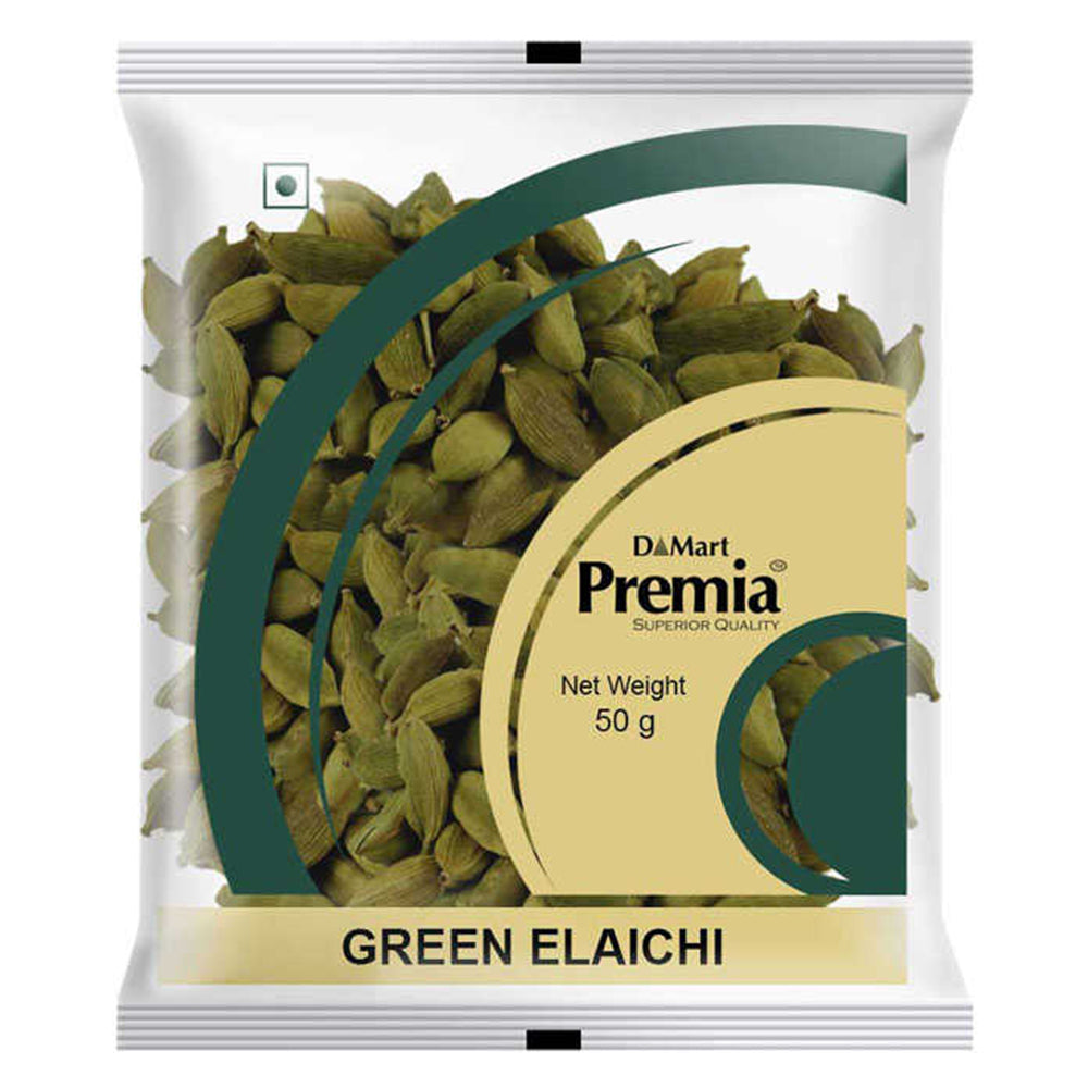 Premia Green Elaichi, 50 Grams (2 OZ)