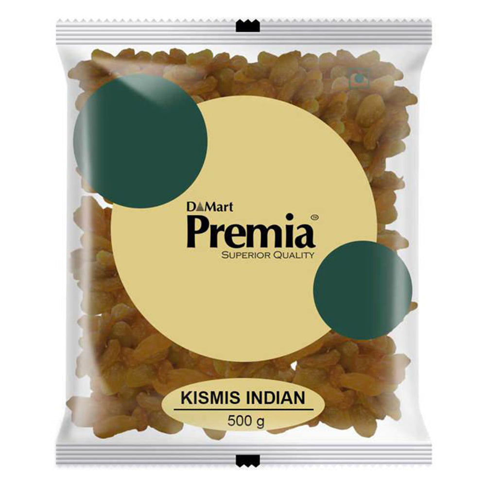 Premia Indian Raisins, 500 Grams (1.1 LB)
