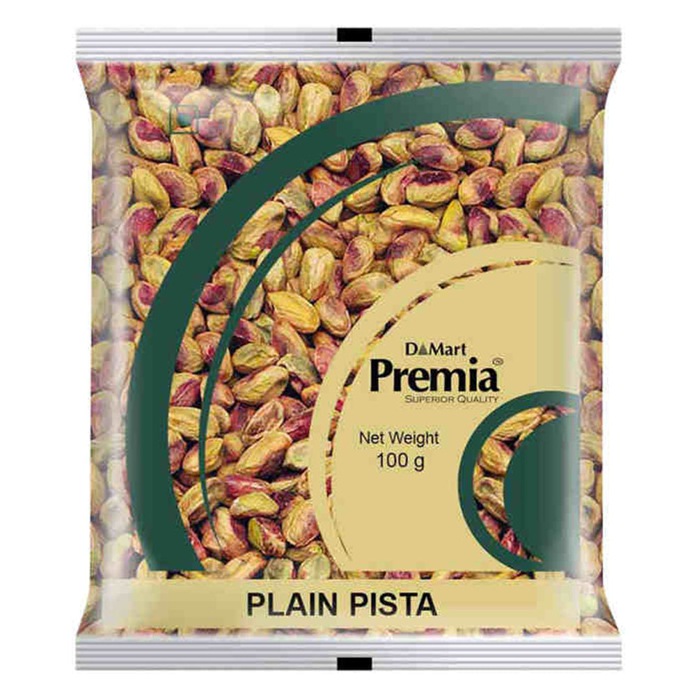 Premia Plain Pistachio, 100 Grams (3.5 OZ)