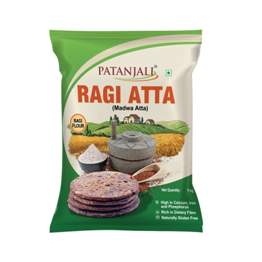 Patanjali Ragi Atta, 1 KG (2.2 LB)