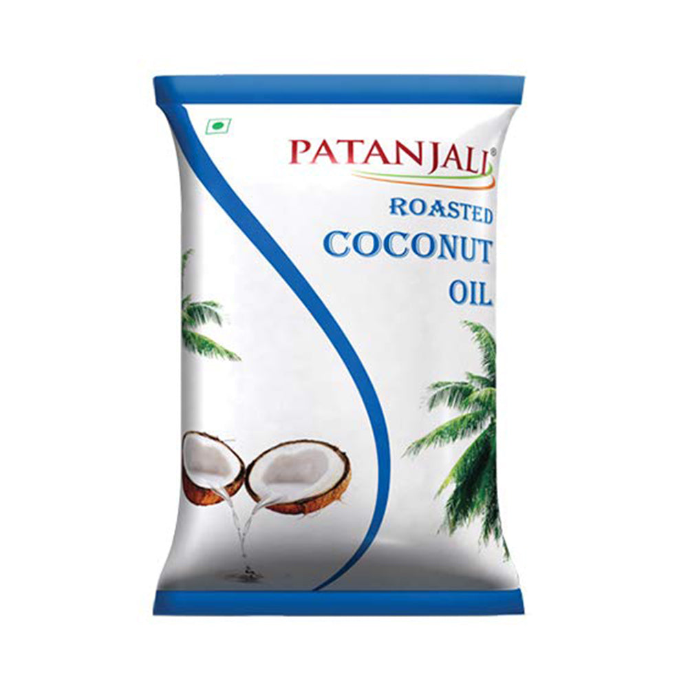 Patanjali Roasted Coconut Oil, 1 LTR (2.2 LB)