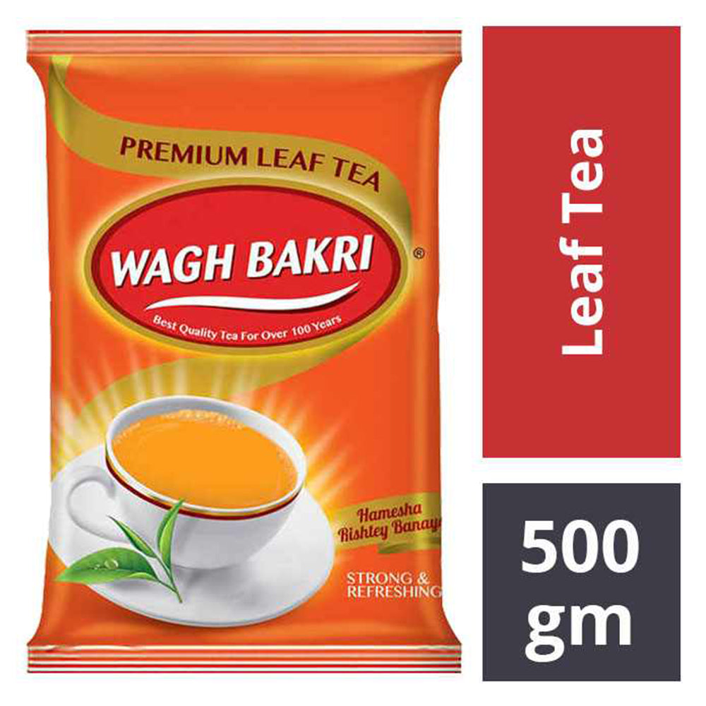 Wagh Bakri Premium Leaf Tea, 500 Grams (1.1 LB)
