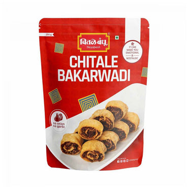 Chitale Bandhu Bakarwadi, 250 Grams (9 OZ)