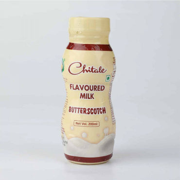 Chitale Bandhu Butterscotch Flavored Milk, 200 ML (7 OZ)