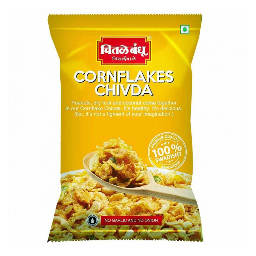 Chitale Bandhu Corn Flakes Chivda, 200 Grams (7 OZ)