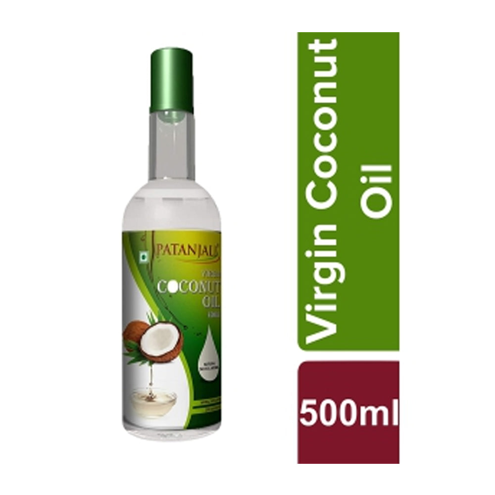 Patanjali Virgin Coconut Oil, 500 ML (1.1 LB)